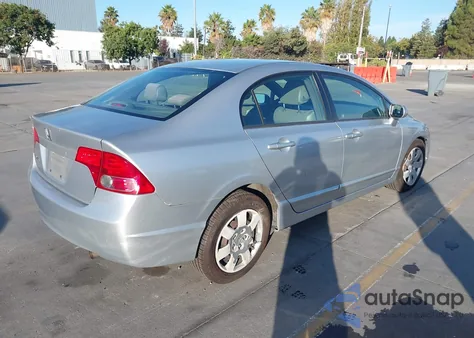 2008 Honda Civic Lx из США, поврежденный, VIN 2HGFA16548H336002